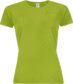 Футболка женская Sporty Women 140, зеленый яблоко