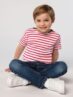 Футболка детская Miles Kids, белый, красный