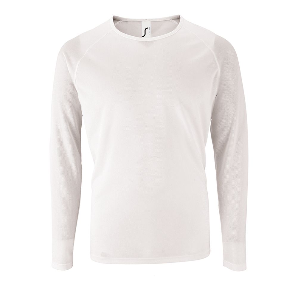 Футболка с длинным рукавом Sporty LSL Men, белый