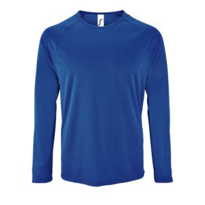 Футболка с длинным рукавом Sporty LSL Men, ярко-синий