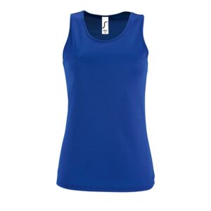 Майка женская Sporty TT Women, ярко-синий