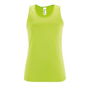 Майка женская Sporty TT Women, зеленый яблоко