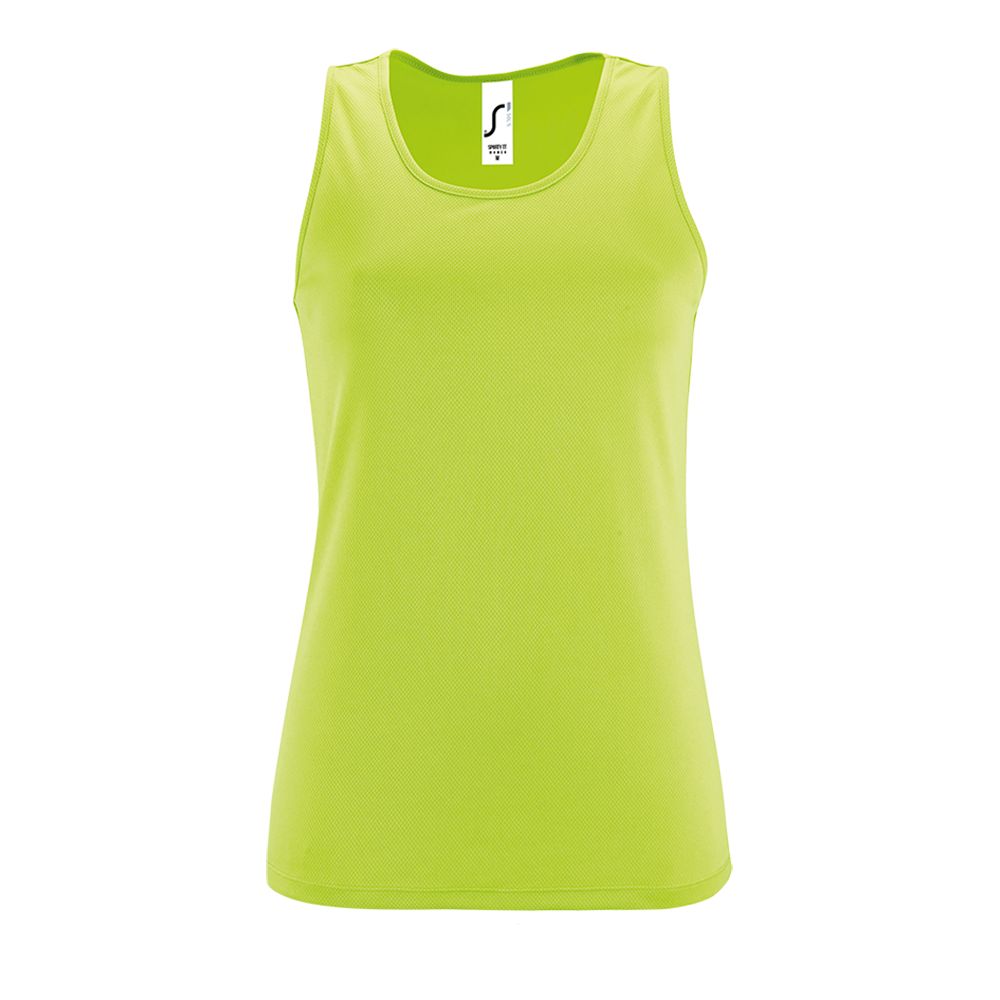 Майка женская Sporty TT Women, зеленый яблоко