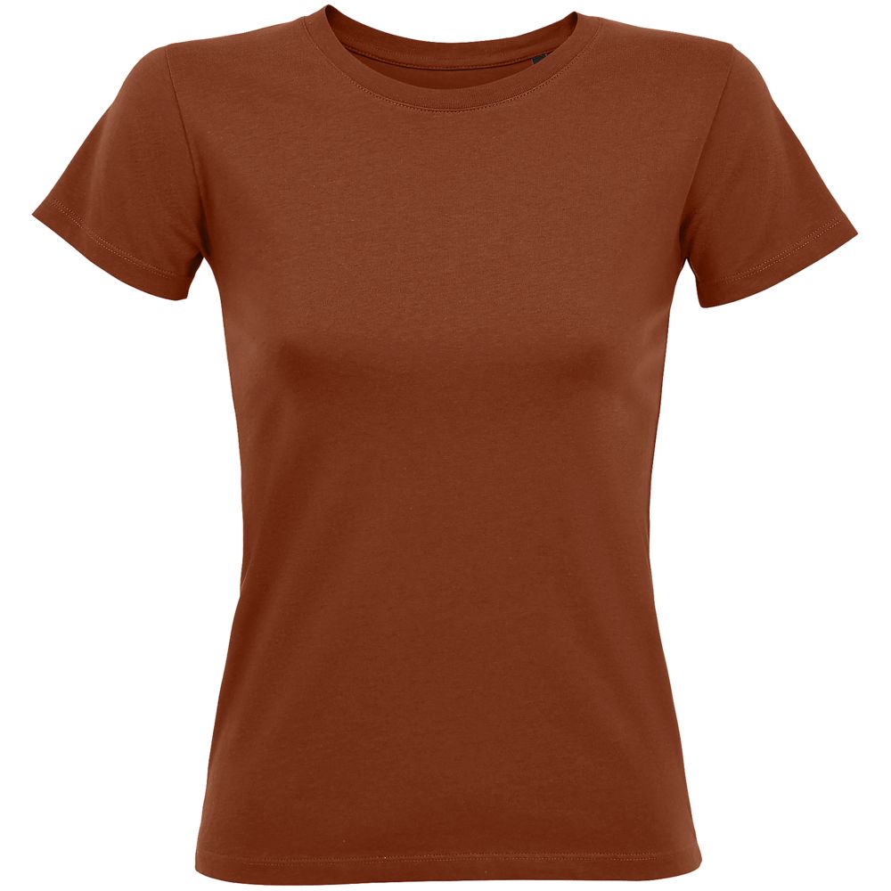 Футболка женская Regent Fit Women, коричневый (терракотовый)