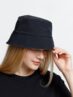 Панама Nylon двусторонняя, черный с хаки