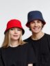 Панама Nylon двусторонняя, темно-синий с красным