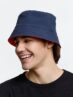 Панама Nylon двусторонняя, темно-синий с красным