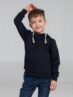 Толстовка с капюшоном детская Kirenga Kids, темно-синий