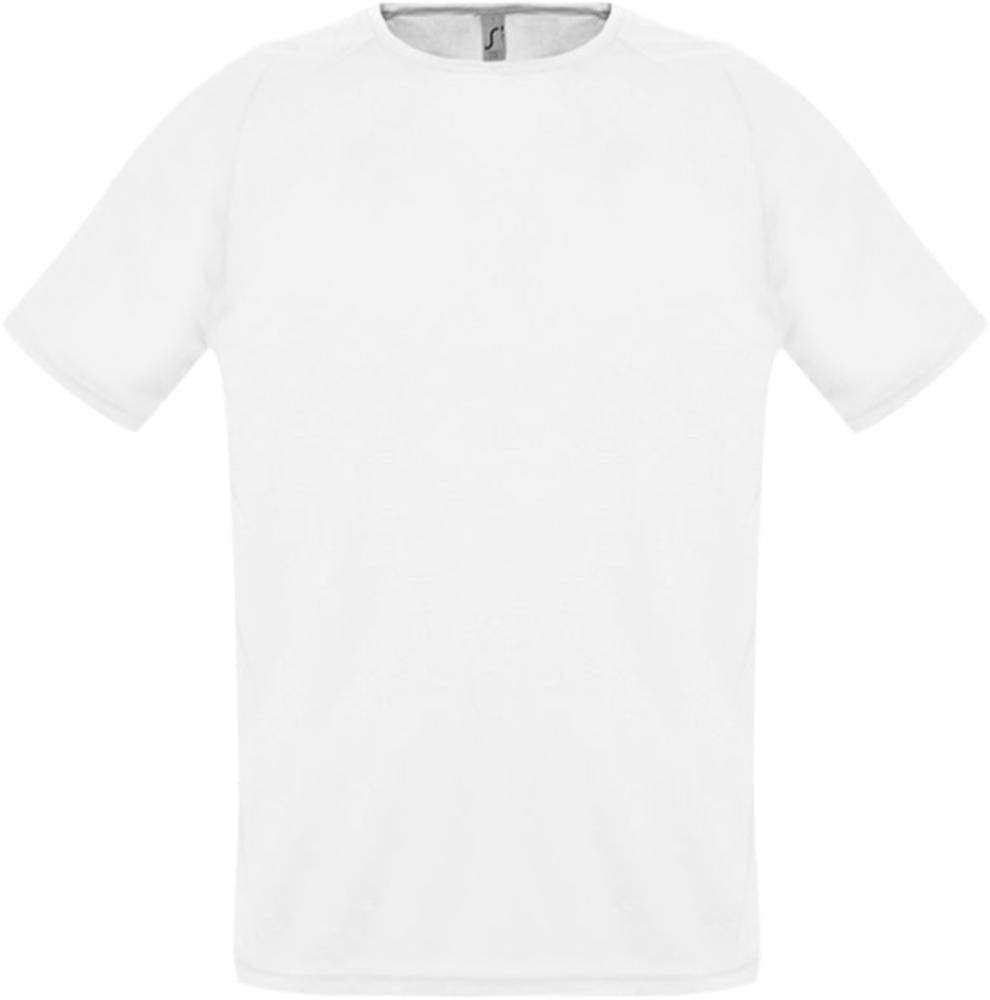 Футболка унисекс Sporty, белый