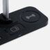 Настольная лампа с беспроводной зарядкой Power Light, черный