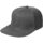 Бейсболка Snapback с прямым козырьком, серый
