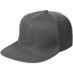 Бейсболка Snapback с прямым козырьком, серый