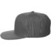 Бейсболка Snapback с прямым козырьком, серый