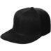 Бейсболка Snapback с прямым козырьком, черный