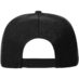 Бейсболка Snapback с прямым козырьком, черный