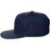 Бейсболка Snapback с прямым козырьком, темно-синий