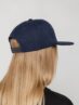 Бейсболка Snapback с прямым козырьком, темно-синий