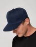 Бейсболка Snapback с прямым козырьком, темно-синий