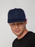 Бейсболка Snapback с прямым козырьком, темно-синий