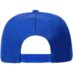 Бейсболка Snapback с прямым козырьком, ярко-синий