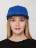 Бейсболка Snapback с прямым козырьком, ярко-синий
