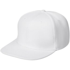 Бейсболка Snapback с прямым козырьком, белый