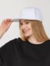 Бейсболка Snapback с прямым козырьком, белый