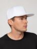 Бейсболка Snapback с прямым козырьком, белый