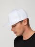 Бейсболка Snapback с прямым козырьком, белый