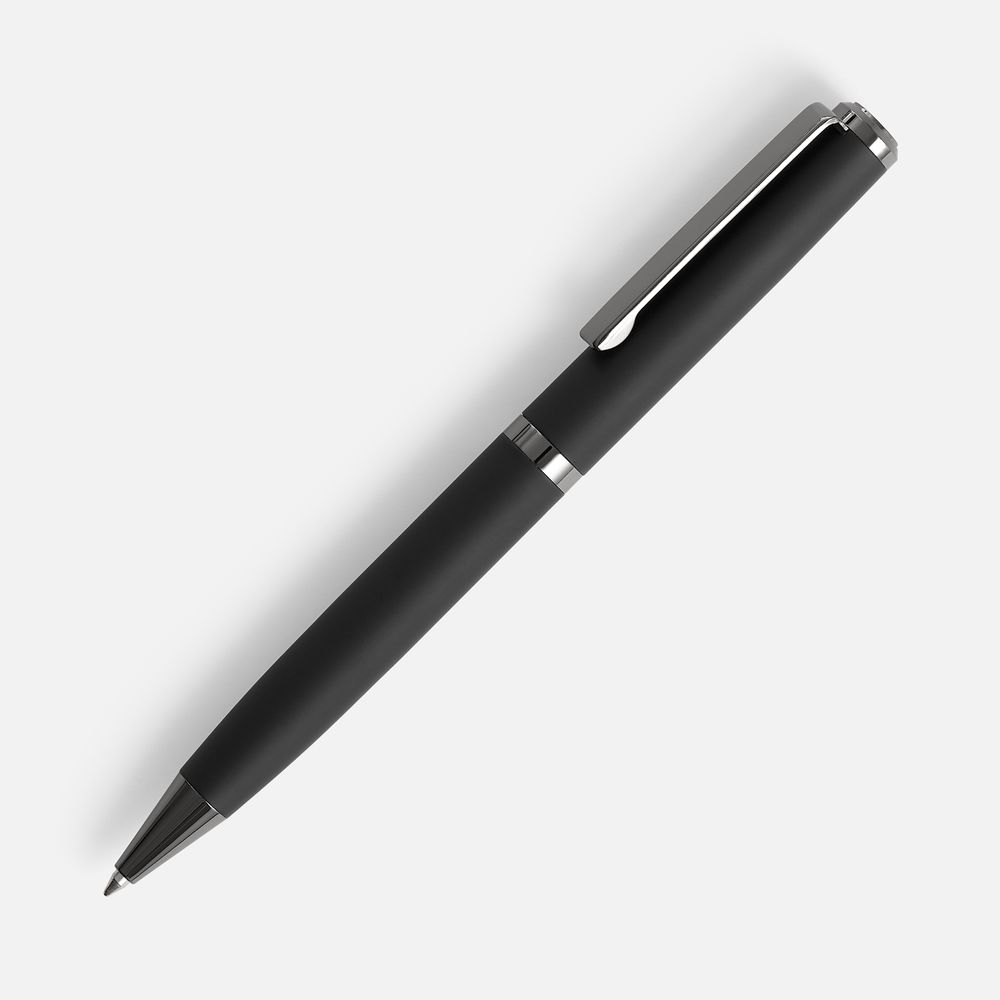 Ручка шариковая Inkish Gunmetal в футляре, черный