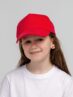 Бейсболка детская Standard Kids, красный