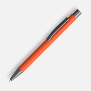 Ручка шариковая Atento Soft Touch, оранжевый