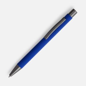 Ручка шариковая Atento Soft Touch, ярко-синий