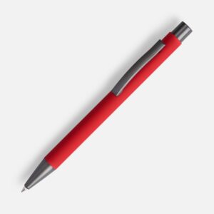 Ручка шариковая Atento Soft Touch, красный