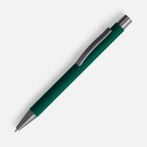 Ручка шариковая Atento Soft Touch, зеленый