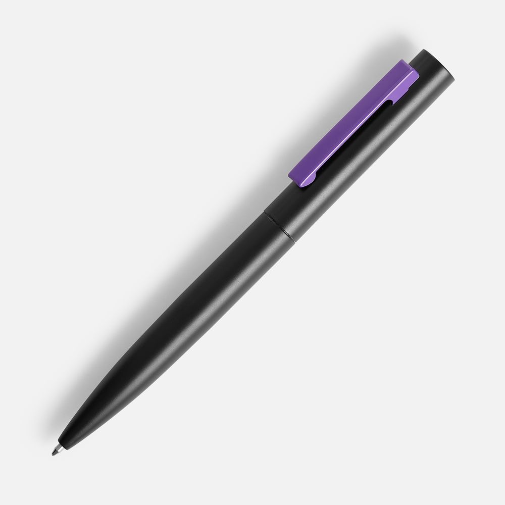 Ручка шариковая Inkolor, черный с фиолетовым