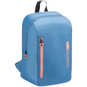Складной рюкзак Compact Neon, черный, голубой