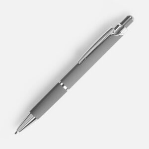Ручка шариковая Chromos Soft Touch, серый