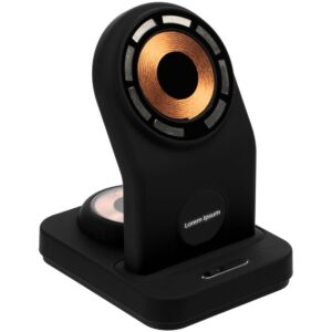 Зарядная станция с подсветкой Cooper Duo, черный