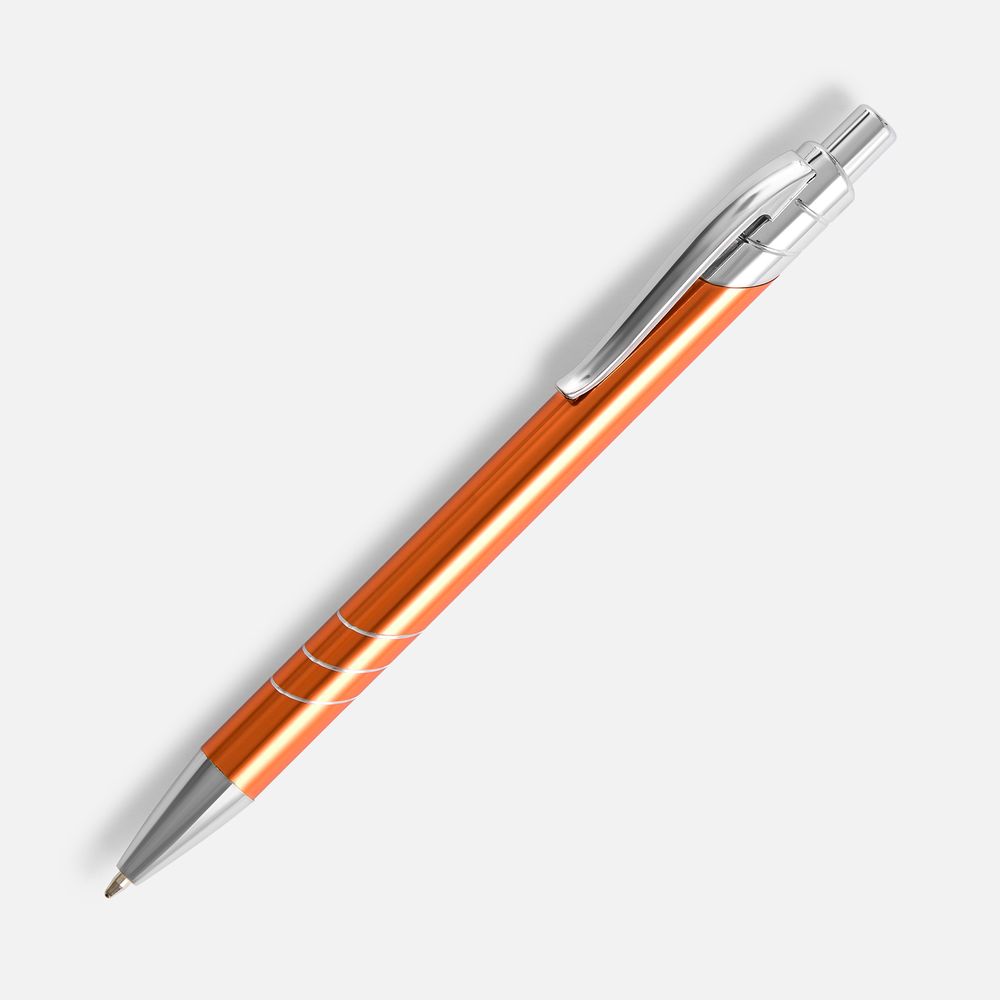 Ручка шариковая Undertone Metallic, оранжевый