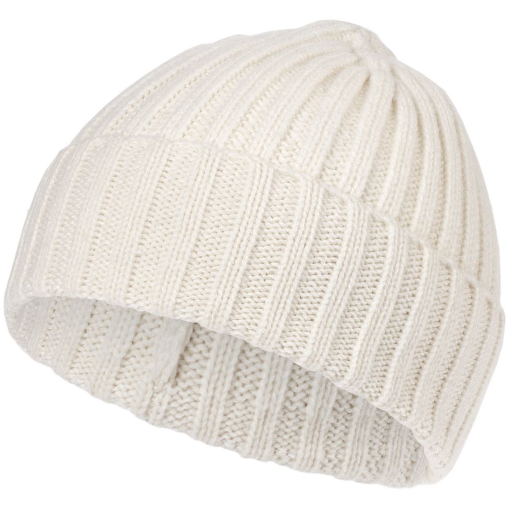 Шапка Uni, молочно-белый