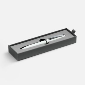 Ручка шариковая Bolt Soft Touch в футляре, белый