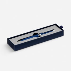 Ручка шариковая Broad Ring Soft Touch в футляре, синий