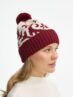 Шапка Wintertude, красный с белым