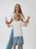 Футболка детская T-Bolka Kids, молочно-белый