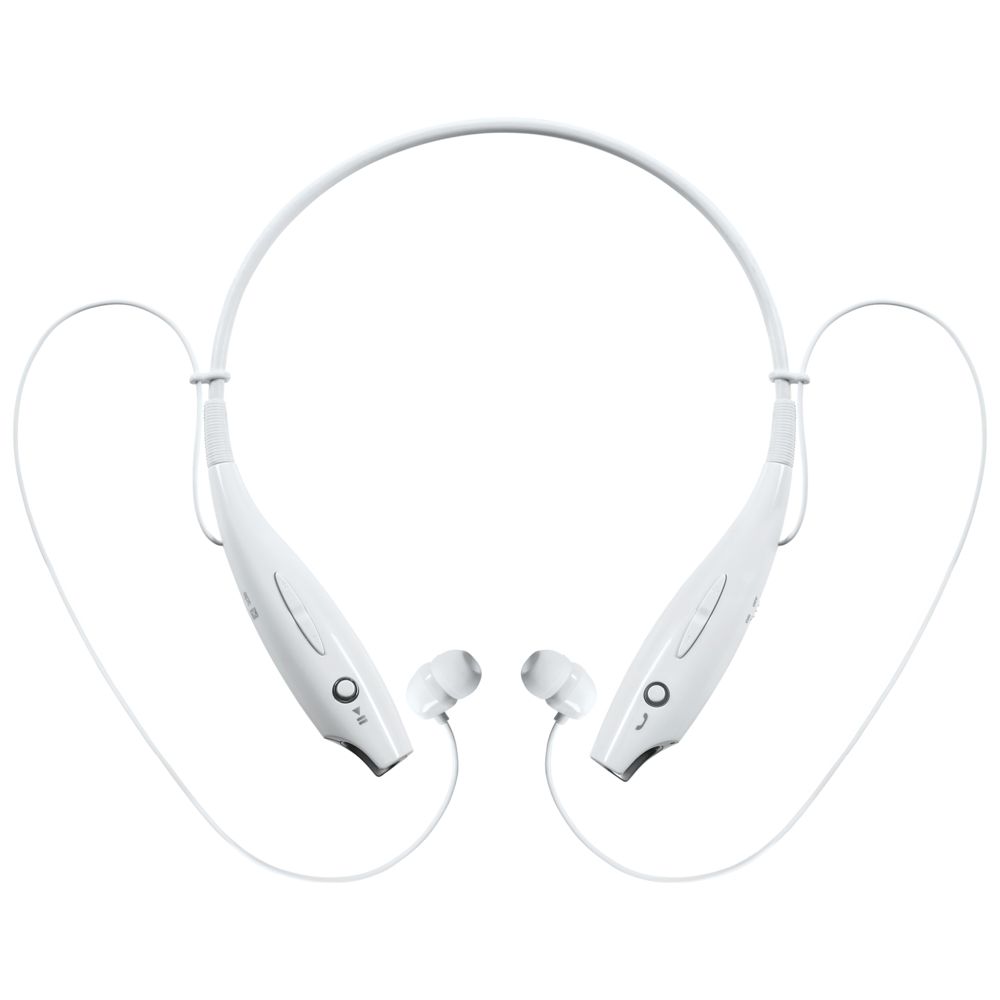 Bluetooth наушники stereoBand, белый