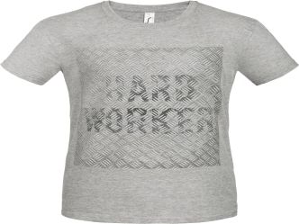 Футболка Hard Work. Go Harder ver. 2, черный