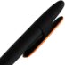 Ручка шариковая Prodir DS5 TRR-P Soft Touch, черный с оранжевым