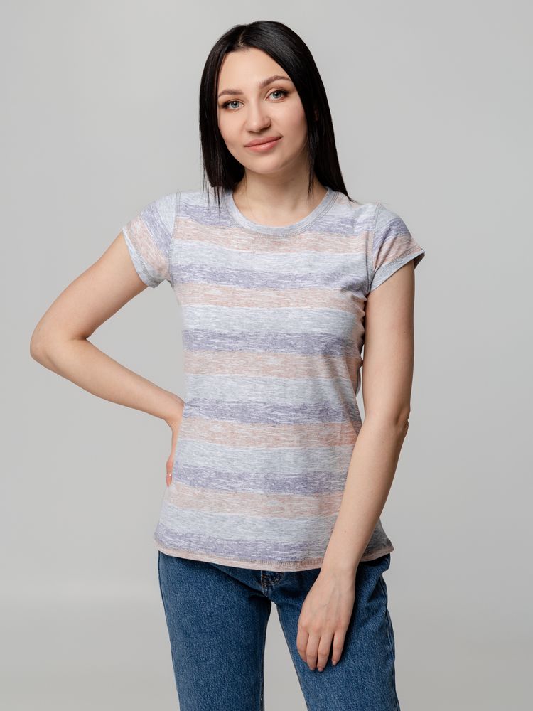 Футболка женская Rayet Lady двусторонняя, оранжевый с фиолетовым