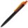 Ручка шариковая Prodir QS01 PRT-T Soft Touch, черная, черный с оранжевым